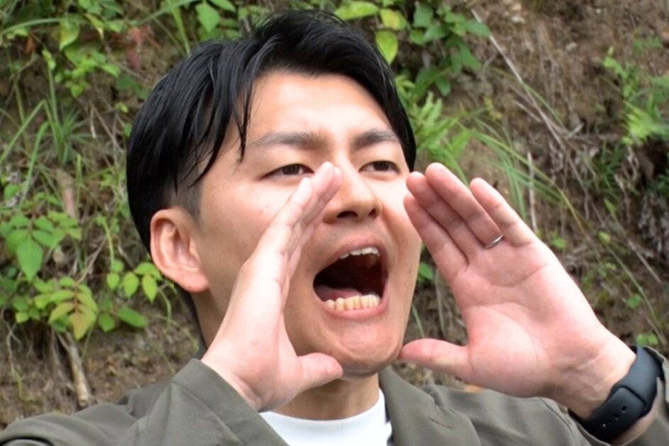 山本浩之と孫娘 大貴アナウンサー