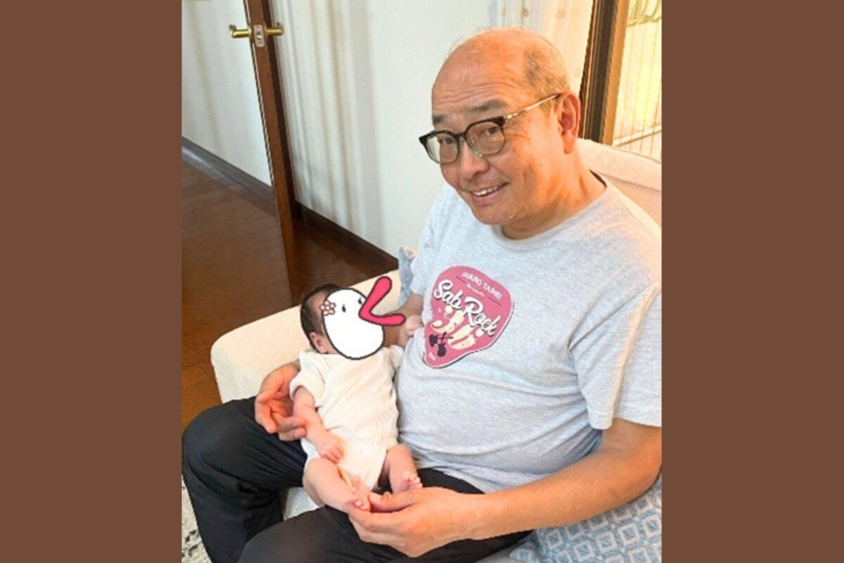 山本浩之と孫娘 大貴アナウンサー
