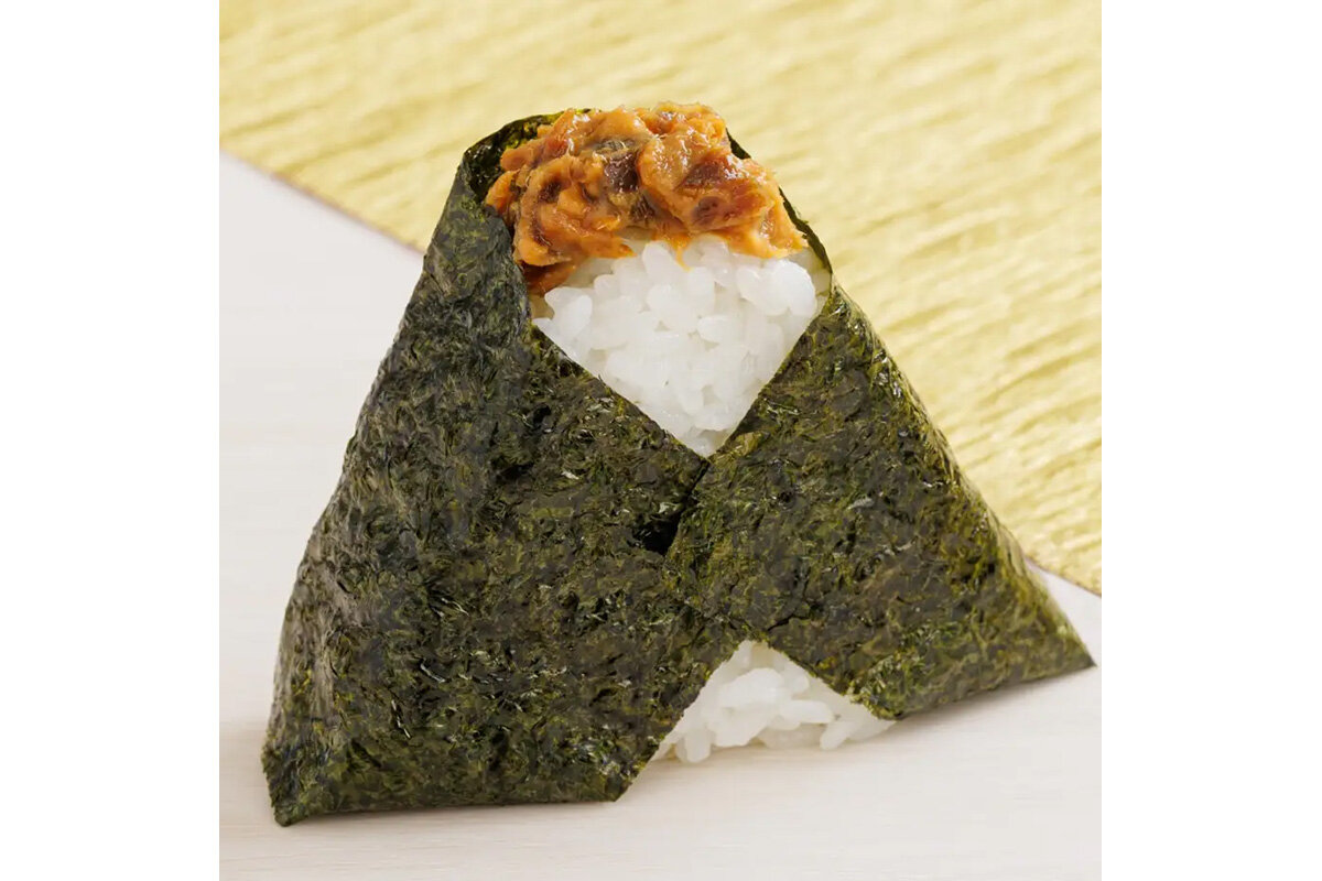 ポリポリ弾む食感もおいしい、近鉄奈良店限定メニュー「奈良漬けツナマヨ」（350円）