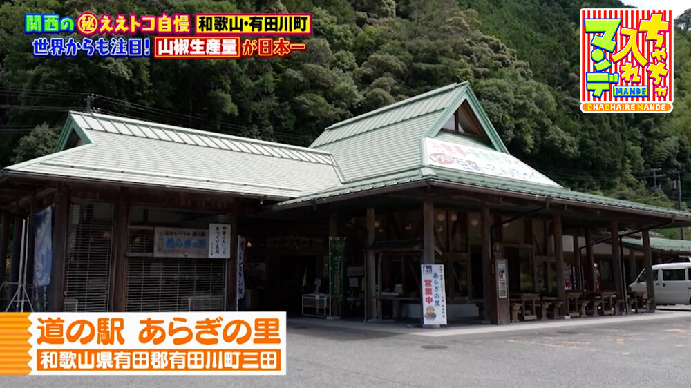 『ちゃちゃ入れマンデー』（7月14日OA）道の駅 あらぎの里
