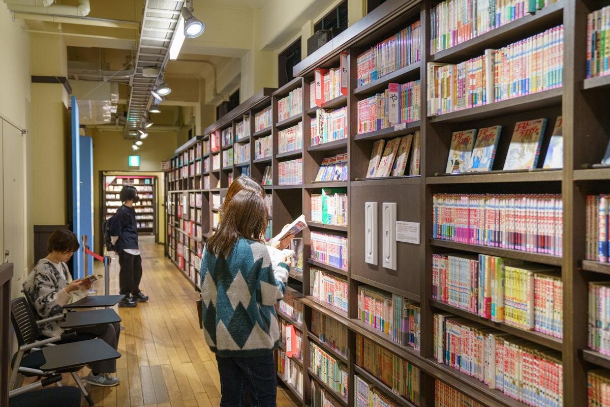 約5万冊のマンガを自由に読むことができます「京都国際マンガミュージアム」（京都市中京区）写真提供：京都国際マンガミュージアム