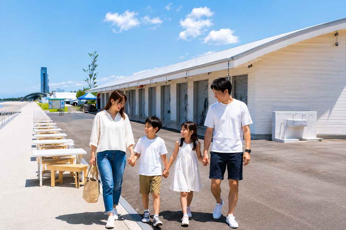 リニューアルする「海のマルシェ」外観イメージ