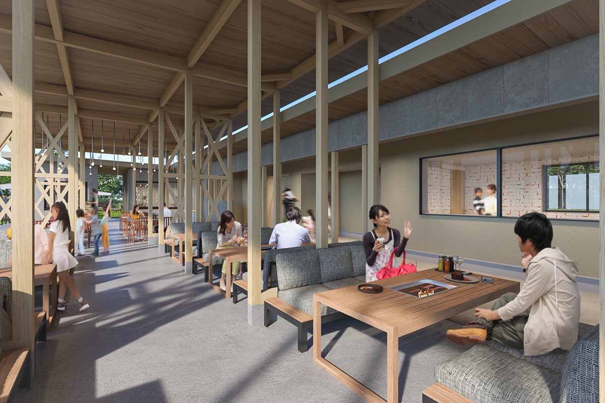 「IZUMI Garden Terrace」のメインテラスイメージ