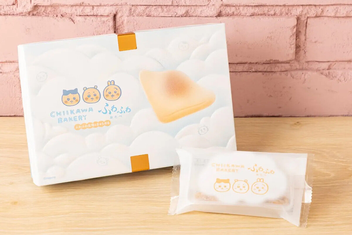 京都限定のキャラメル味「ちいかわベーカリー ふわふわおたべキャラメル」（1,460円）