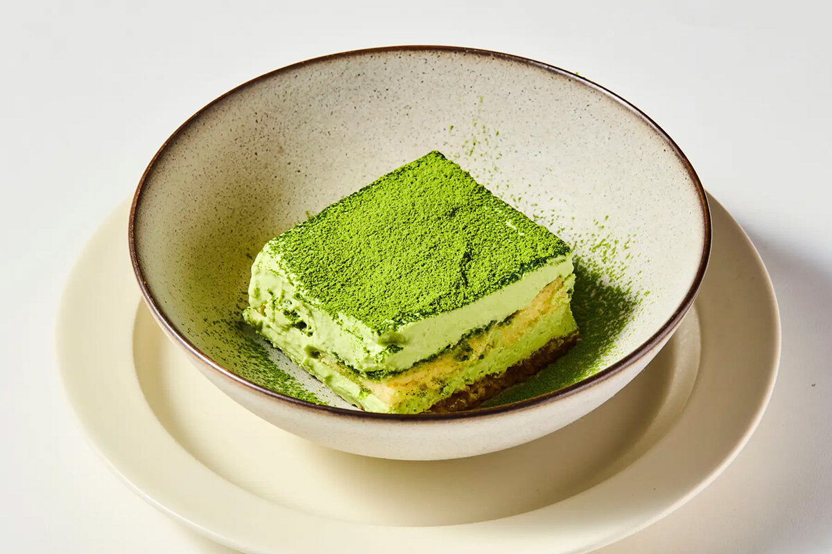 伊右衛門カフェ（4店舗限定）「宇治抹茶ティラミス」（858円）