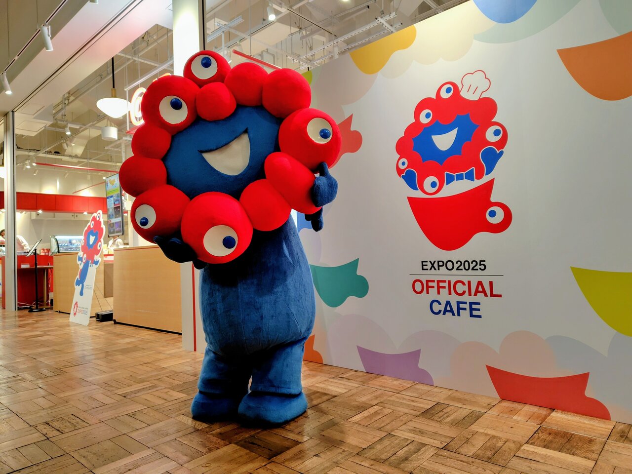 オープニングにミャクミャクも登場（2026年２月、大阪市北区）
