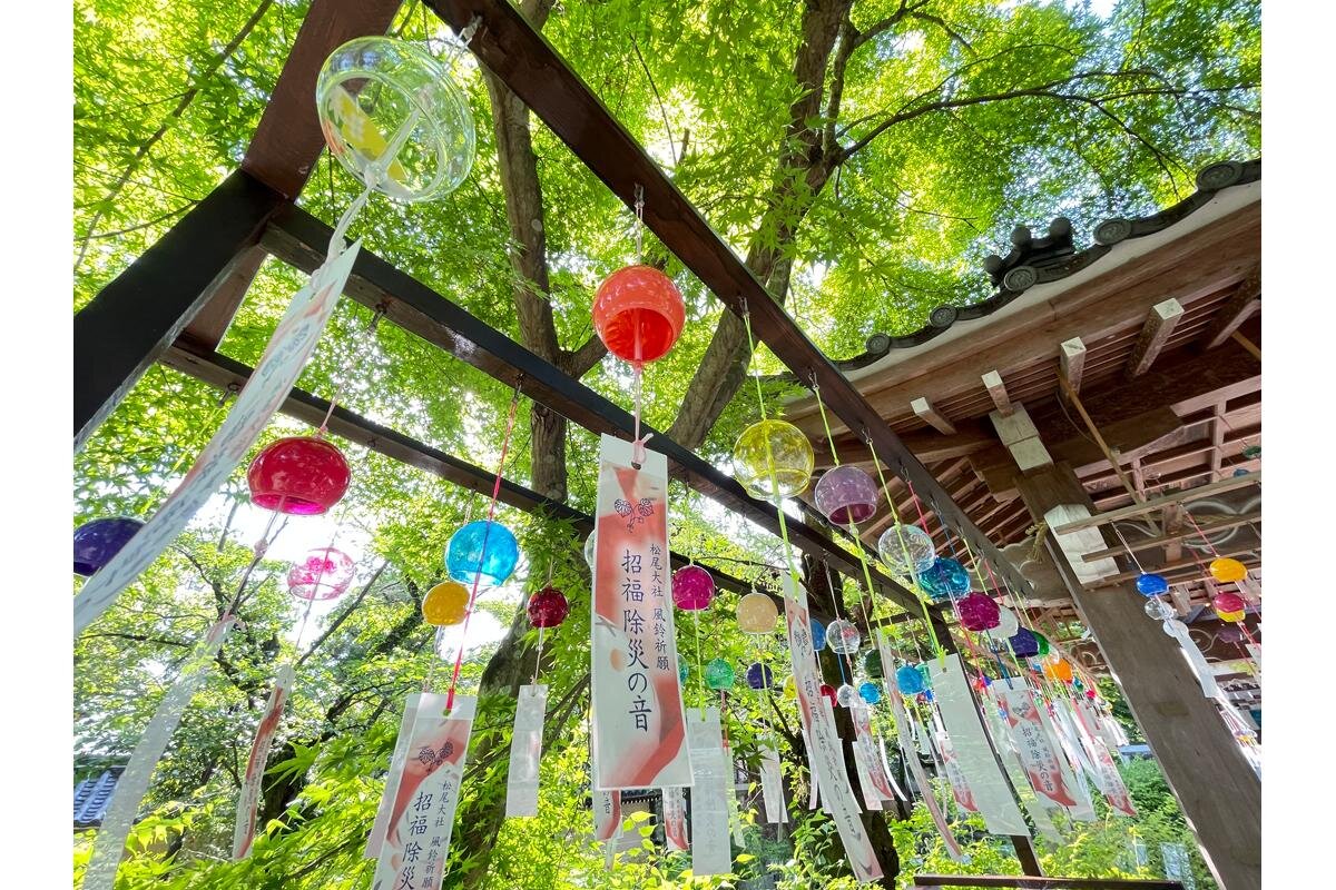 写真スポットとしても人気があります「松尾大社」（京都市西京区）