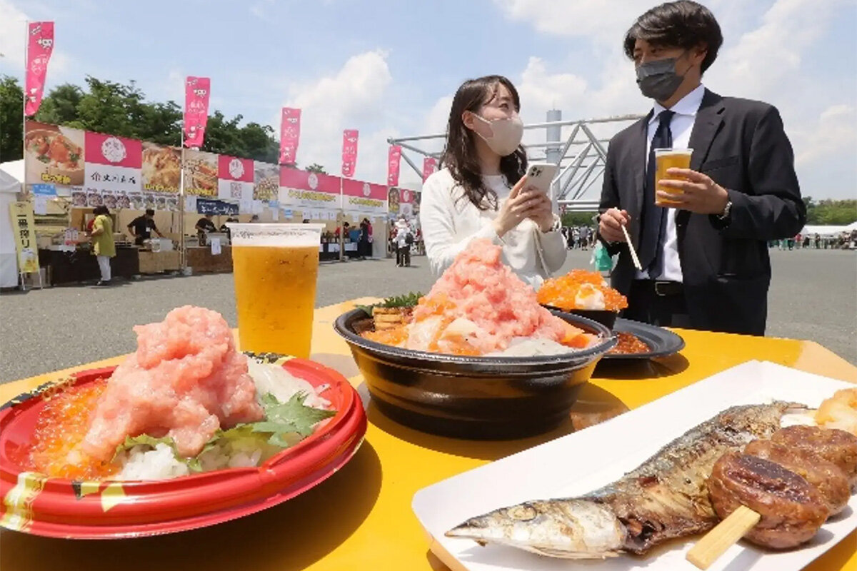 累計来場者約295万人、日本最大級の魚介グルメの祭典『魚ジャパンフェス』