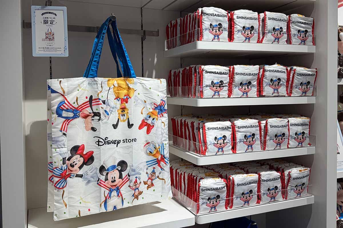 心斎橋パルコ店限定のエコバッグ（2026年8月・心斎橋パルコ）