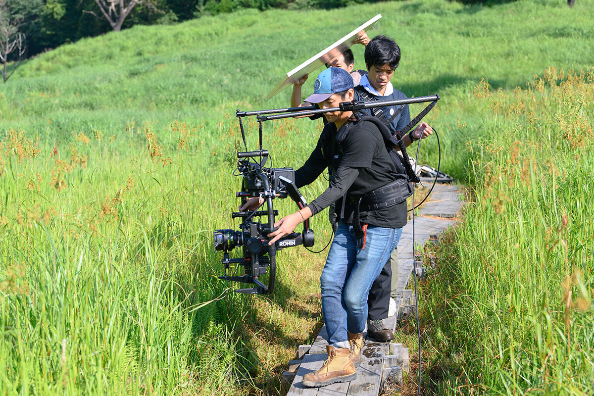 超高精細映像制作チーム「UHD-works」による撮影の様子