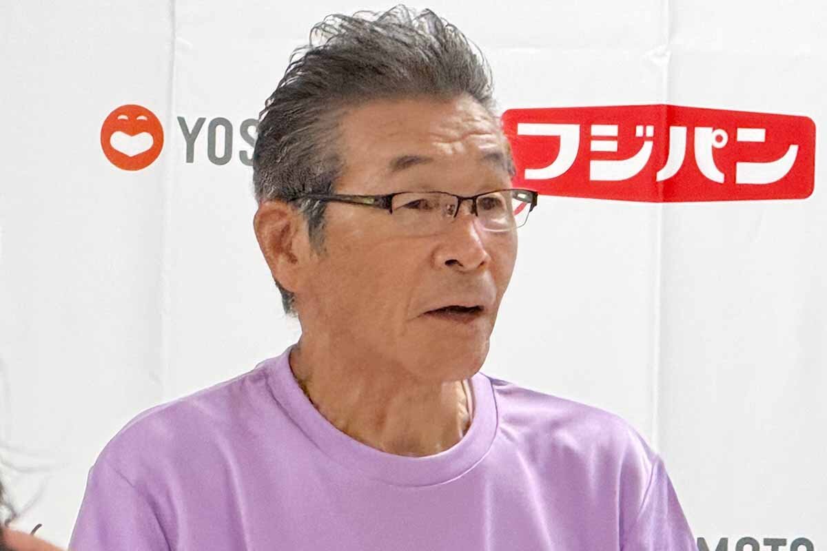 7月20日に77歳となり、喜寿を迎えた間寛平（2026年9月・大阪市内）