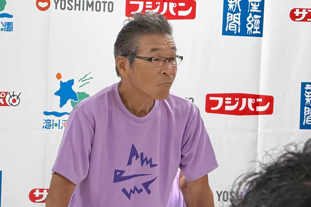 当日の混乱を危惧する間寛平（2026年9月・大阪市内）
