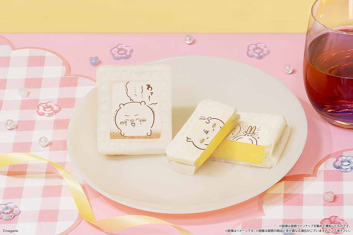 白い生地になった「ちいかわ わっふれ～む3」（250円）