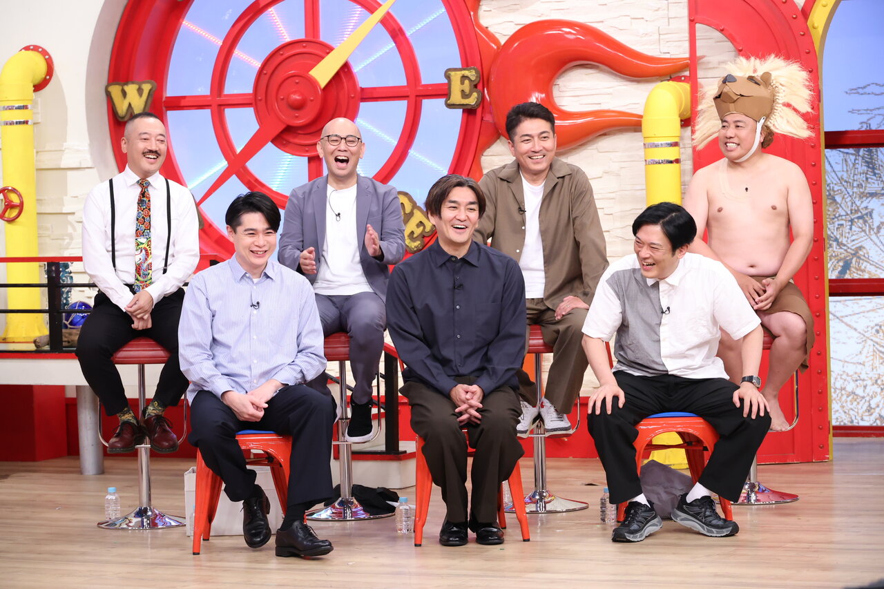 上段左から）5GAP / ラフ・コントロール 重岡謙作 / 大西ライオン 下段左から）平成ノブシコブシ / ガリットチュウ 熊谷茶ロット
