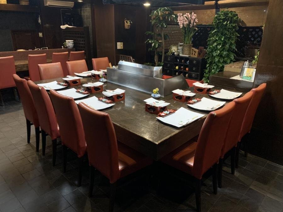 「芦屋天がゆ　本店」（芦屋市船戸町）の店内