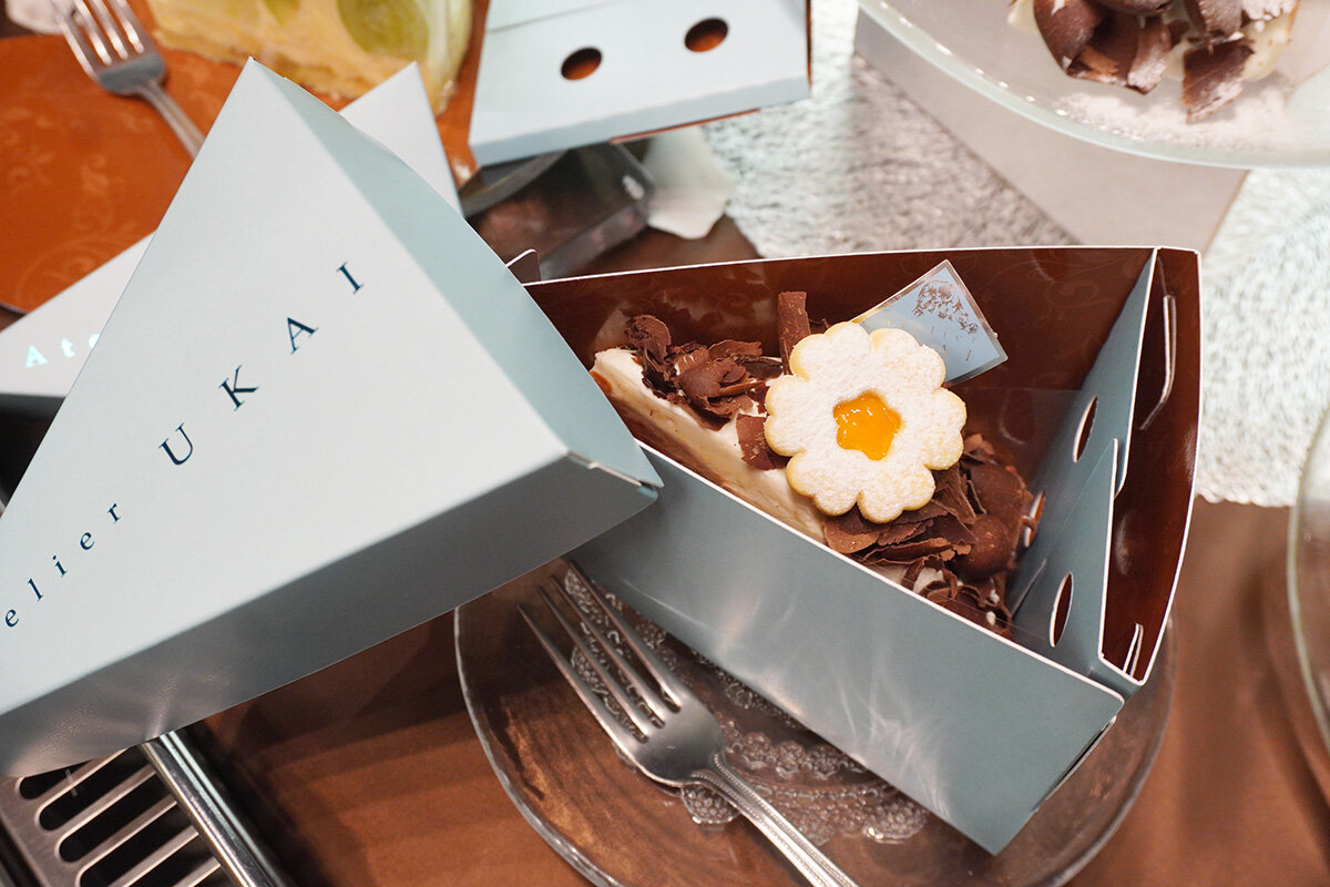ギフトにもぴったりなケーキ専用のケース