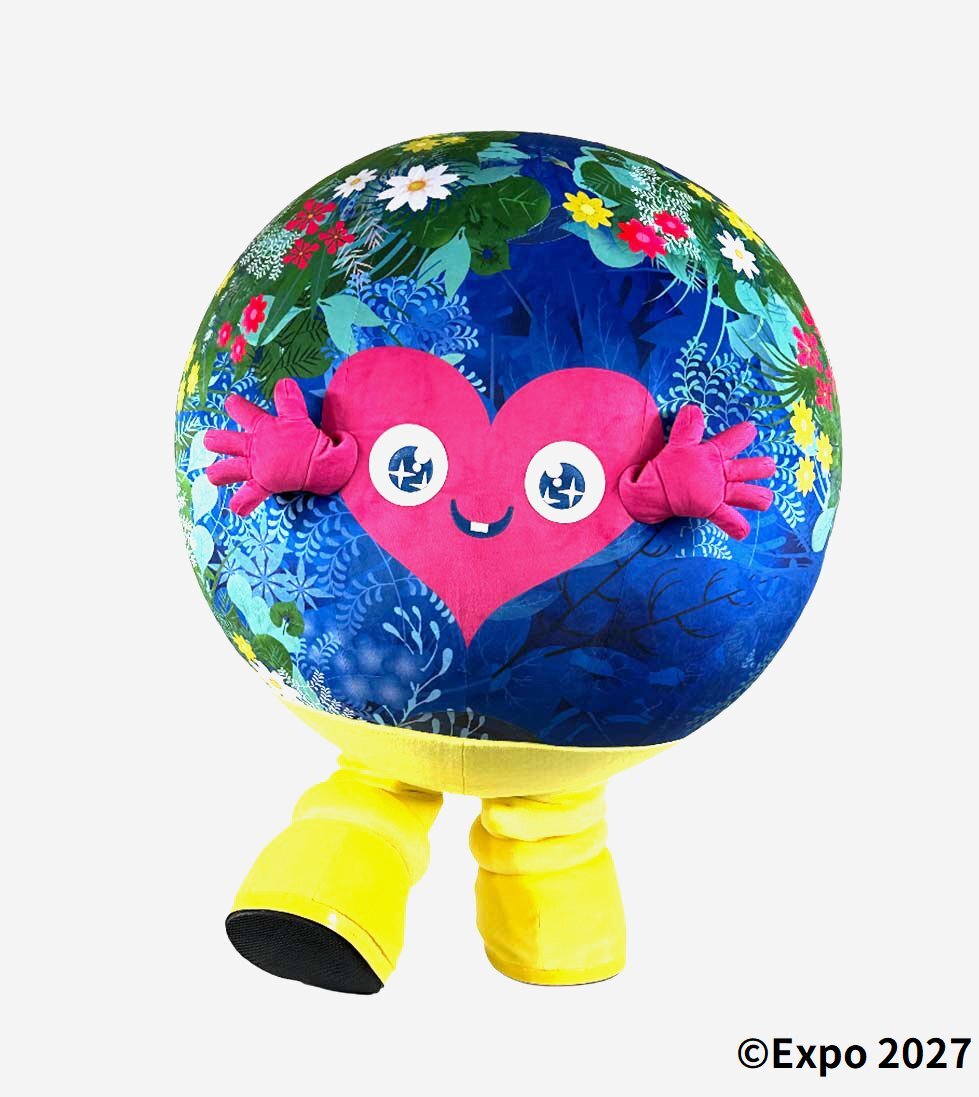 「GREEN×EXPO 2027」公式キャラクターのトゥンクトゥンク