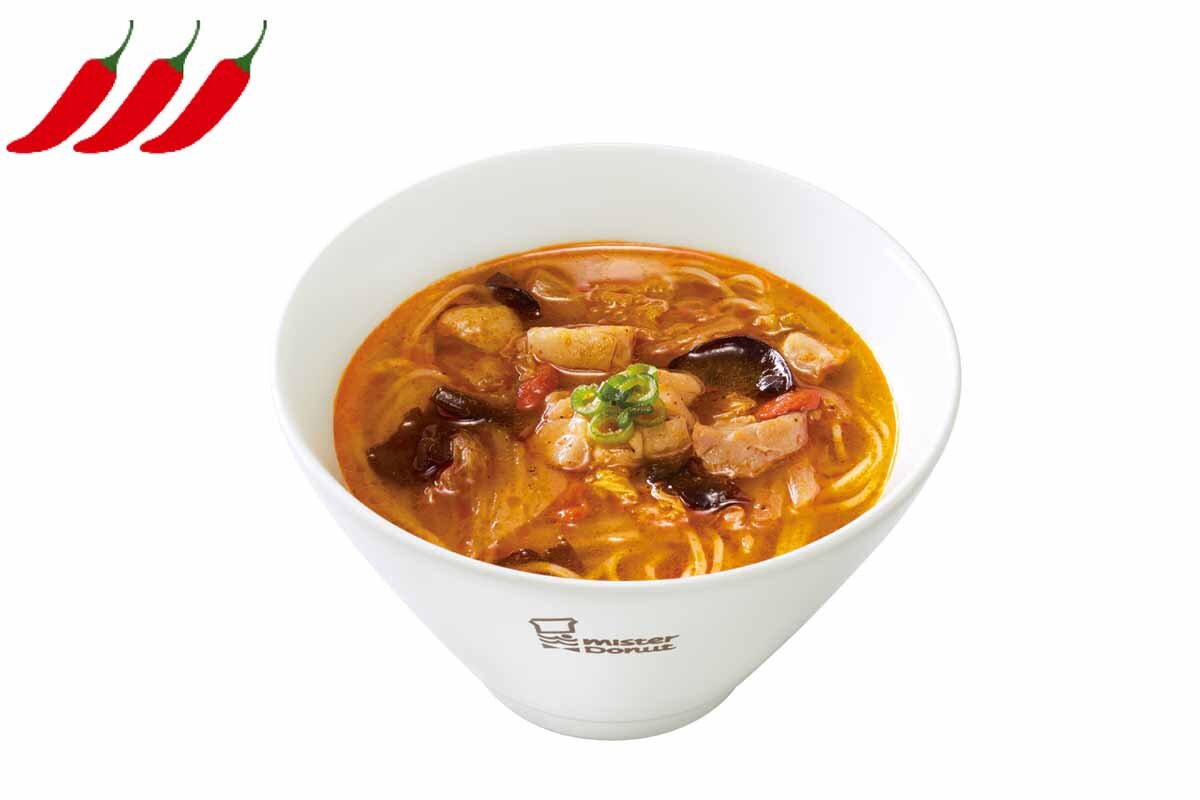 「四川風 辛辛！やみつき麻辣麺」（693円）