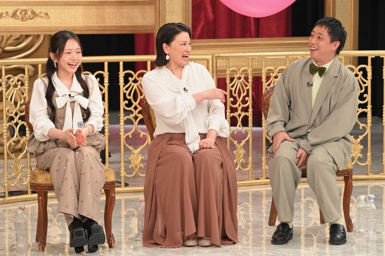 左から）ひまひま、島崎和歌子、森田哲矢（さらば青春の光）