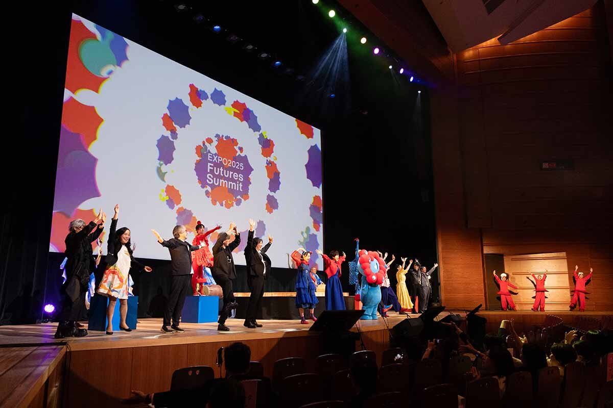 イベント終盤には会場が一体となって踊るシーンも　画像提供：2025年日本国際博覧会協会