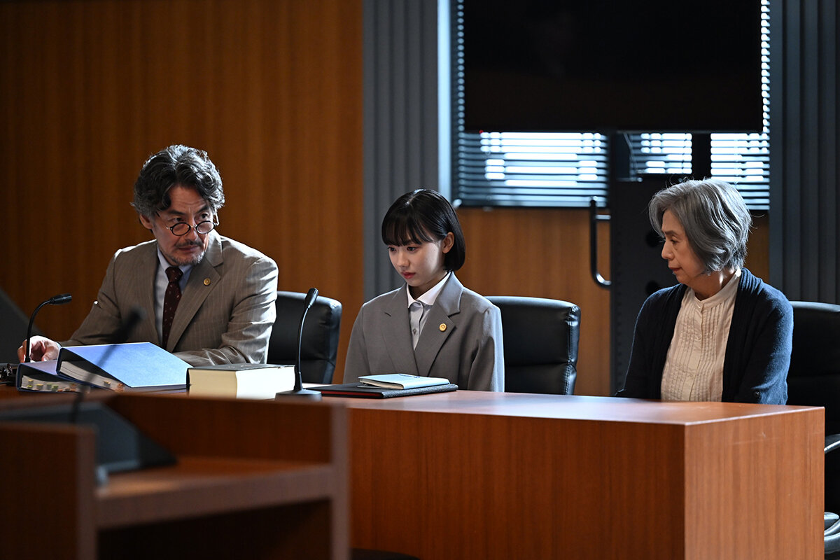 ドラマ『南田南弁護士は天才肌』第１話　山口馬木也、芦田愛菜、朝加真由美
