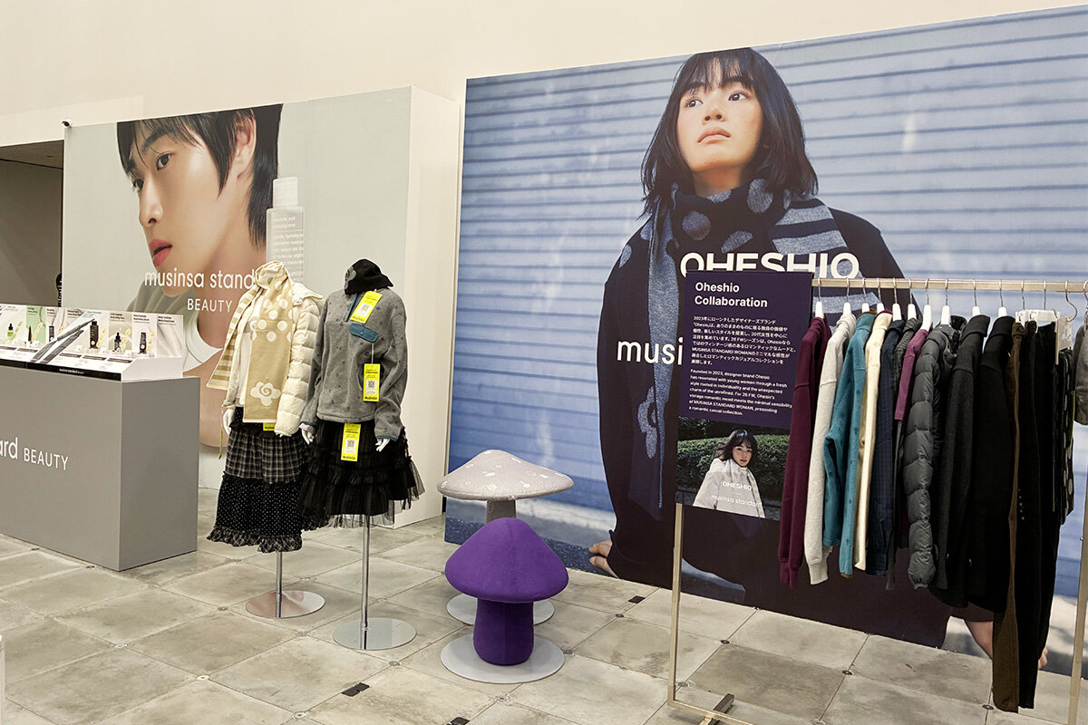 ポップアップショップ『MUSINSA Osaka Pop-Up Store 2026』（大阪市北区）のフロア