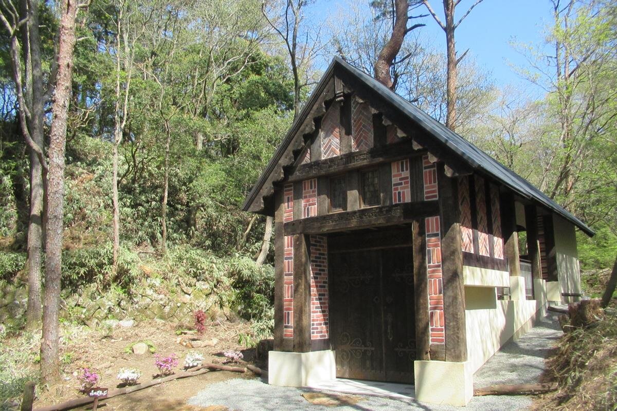 「室谷邸記念館」では休憩することができます／「六甲山荘」（神戸市灘区）