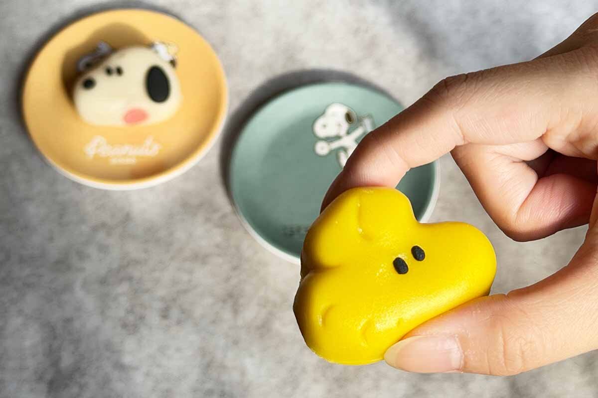 ウッドストックはカスタード味餡