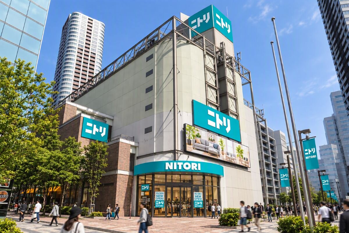 世界最大の旗艦店「ニトリ 梅田茶屋町店」のイメージ画像