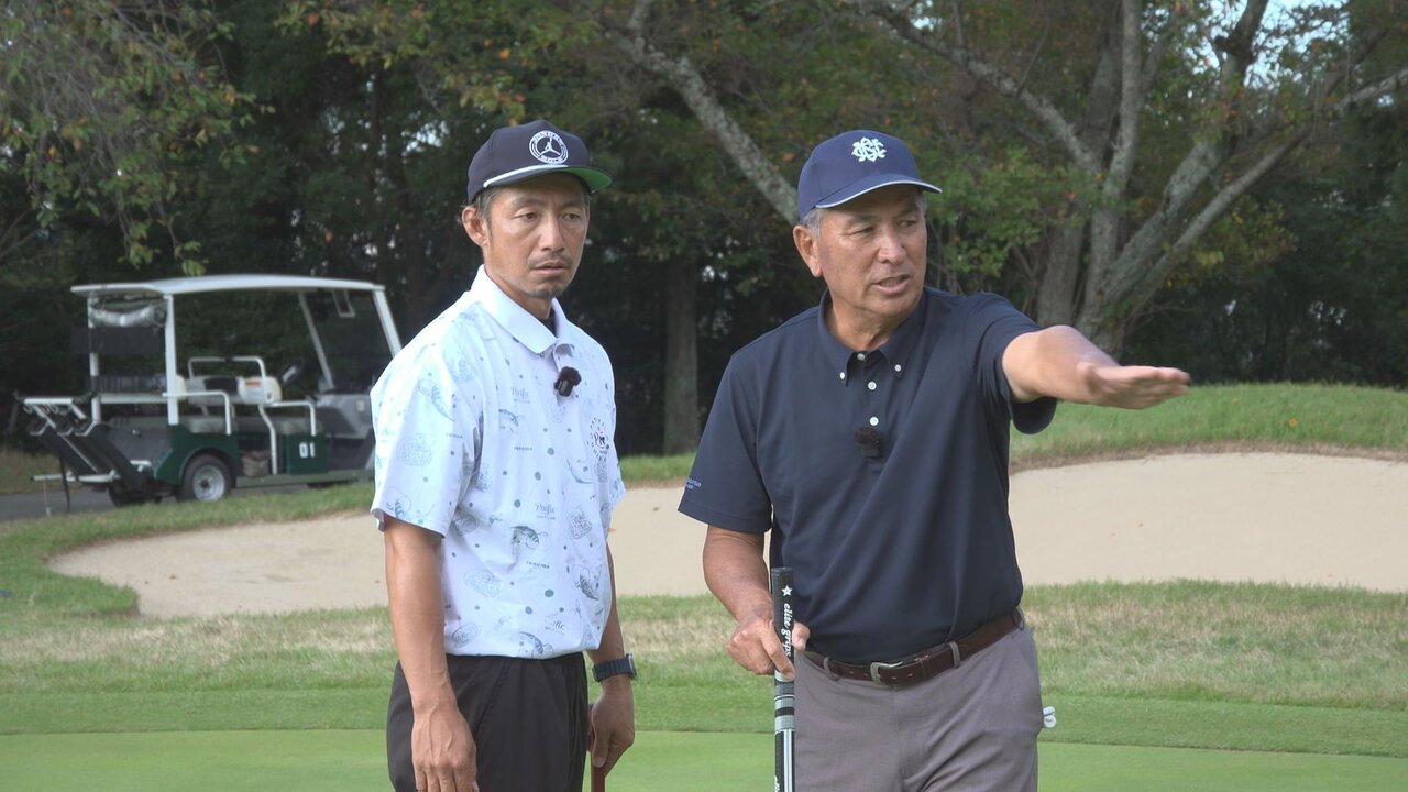 左から）鳥谷敬、水巻善典プロ