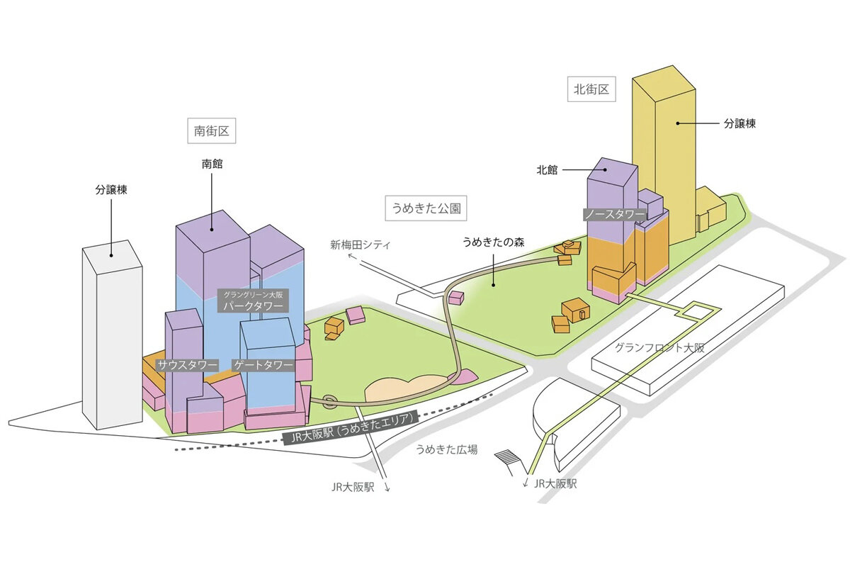 「うめきたの森」が開園／「グラングリーン大阪」（大阪市北区）