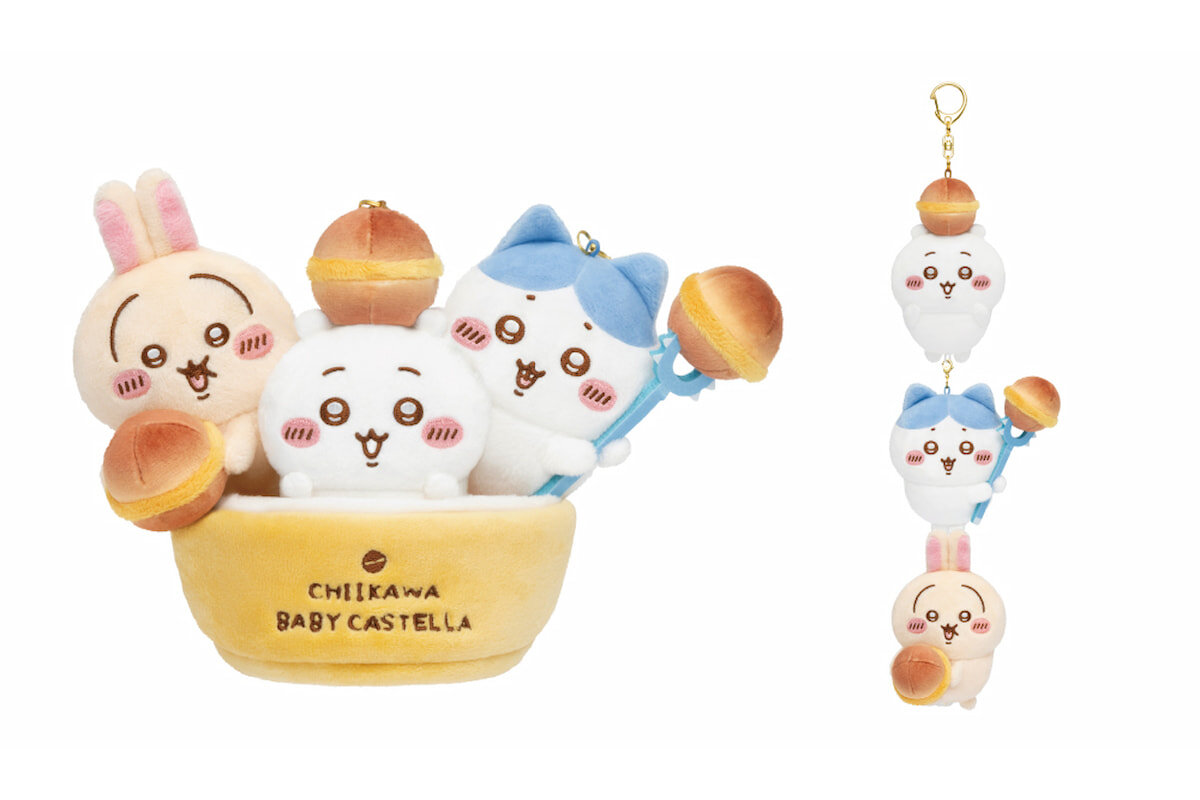 店舗限定の新商品「カップと繋がるマスコットセット」（5,280円）